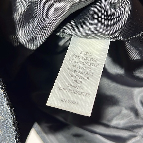 J. Jill Stretch Vest Charcoal Gray Tweed, Size M - Picture 4 of 4